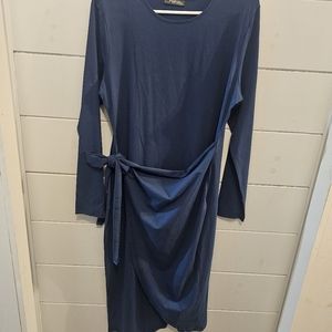 Fitted blue dress size xl